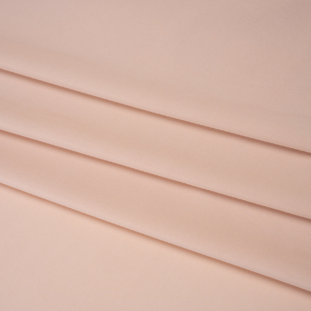 Stretch Polyester Jersey - Candlelight Peach - Famous Australian Designer Deadstock - Folded Stretch Polyester Jersey - Candlelight Peach - Famous Australian Designer Deadstock - Folded