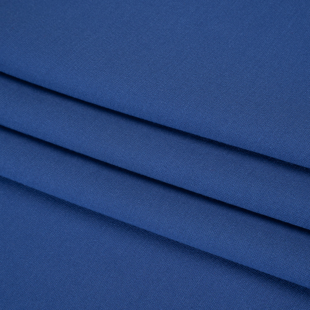 Lightweight Stretch Ponte Knit - Cobalt - Hesperia Collection Folded Lightweight Stretch Ponte Knit - Cobalt - Hesperia Collection Folded