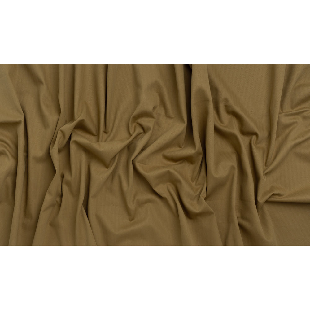 Cotton Herringbone Twill Coutil - Warm Olive - Farrah Collection - Full Cotton Herringbone Twill Coutil - Warm Olive - Farrah Collection - Full