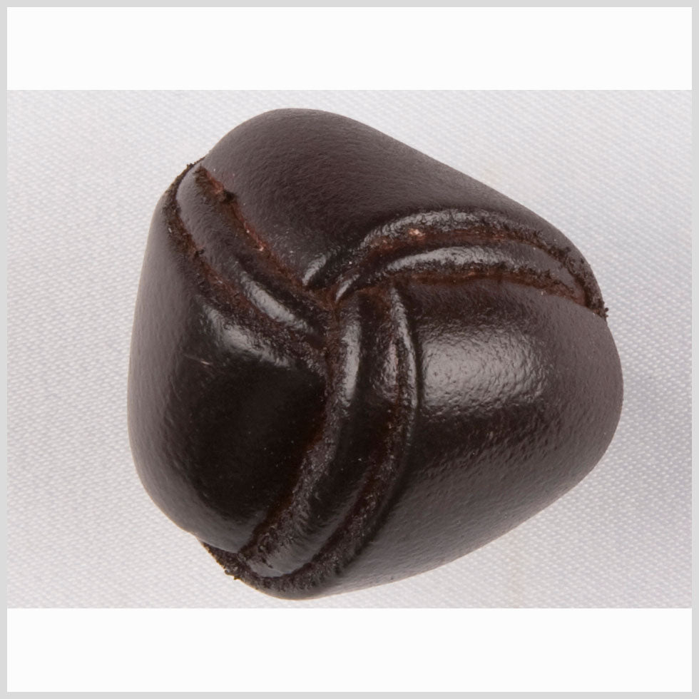 Antique Leather Button - 36L/23mm Antique Leather Button - 36L/23mm