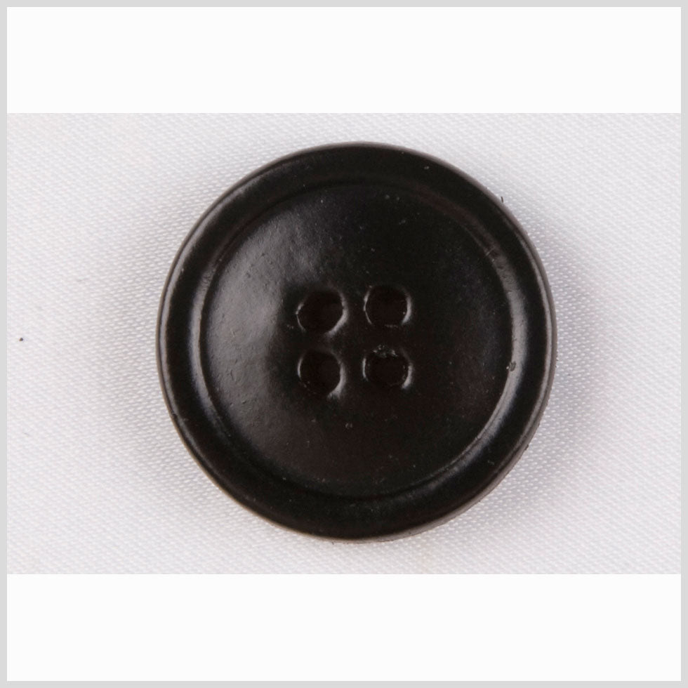 Black Leather Button - 32L/20mm Black Leather Button - 32L/20mm
