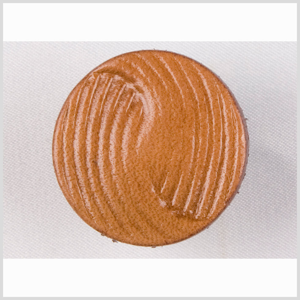 Natural Leather Button - 40L/25.5mm Natural Leather Button - 40L/25.5mm