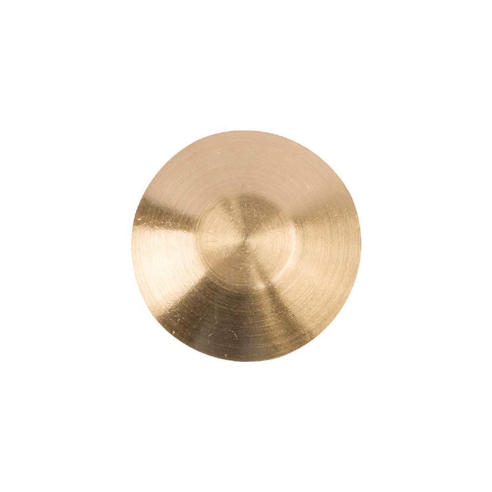 Gold Matte Metal Button - 32L/20mm Gold Matte Metal Button - 32L/20mm