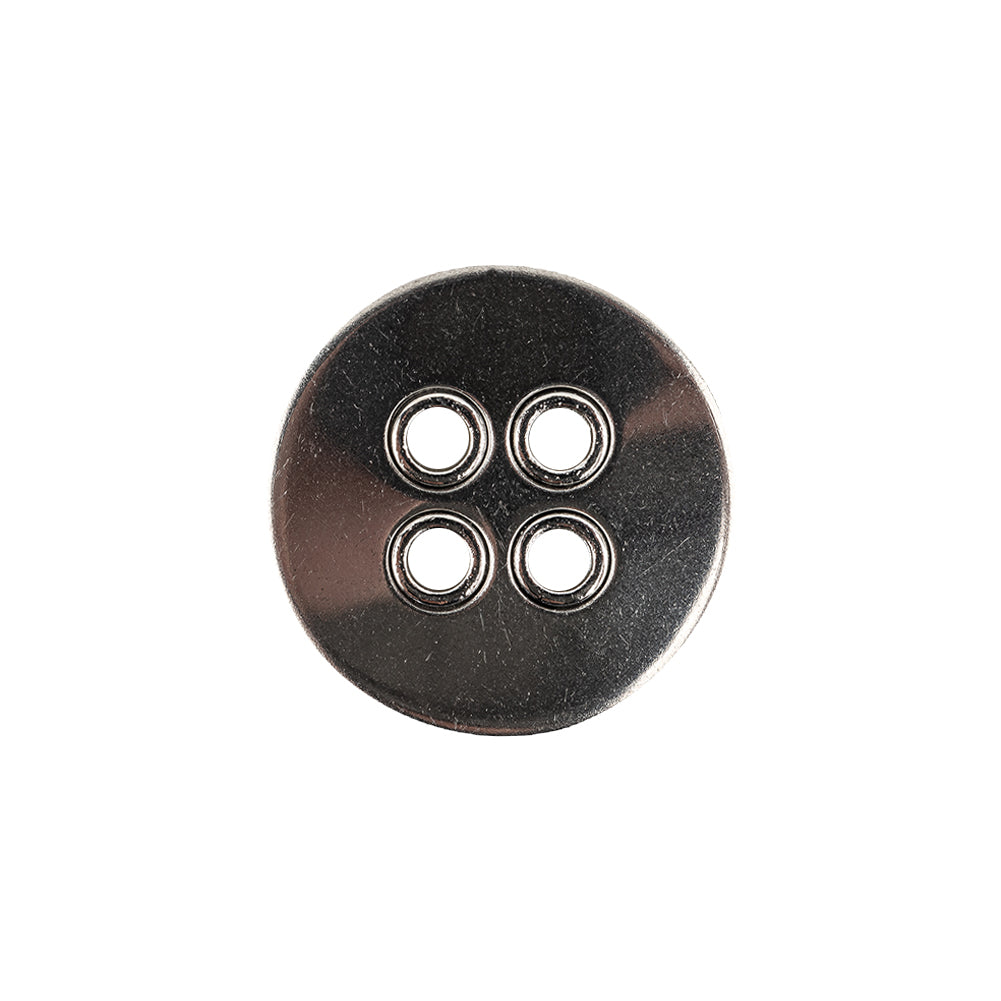 New Silver Metal Coat Button - 32L/20mm New Silver Metal Coat Button - 32L/20mm