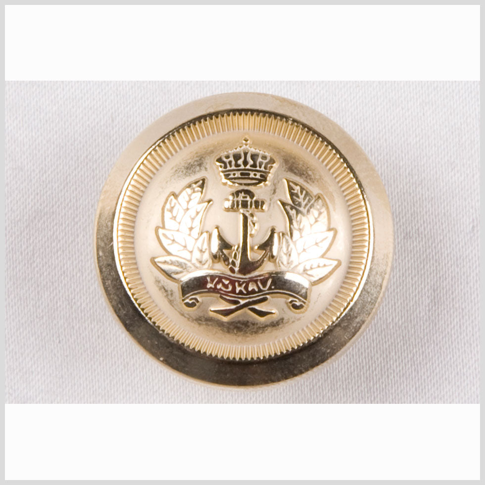 Light Gold Matte New Metal Blazer Button - 24L/15mm Light Gold Matte New Metal Blazer Button - 24L/15mm