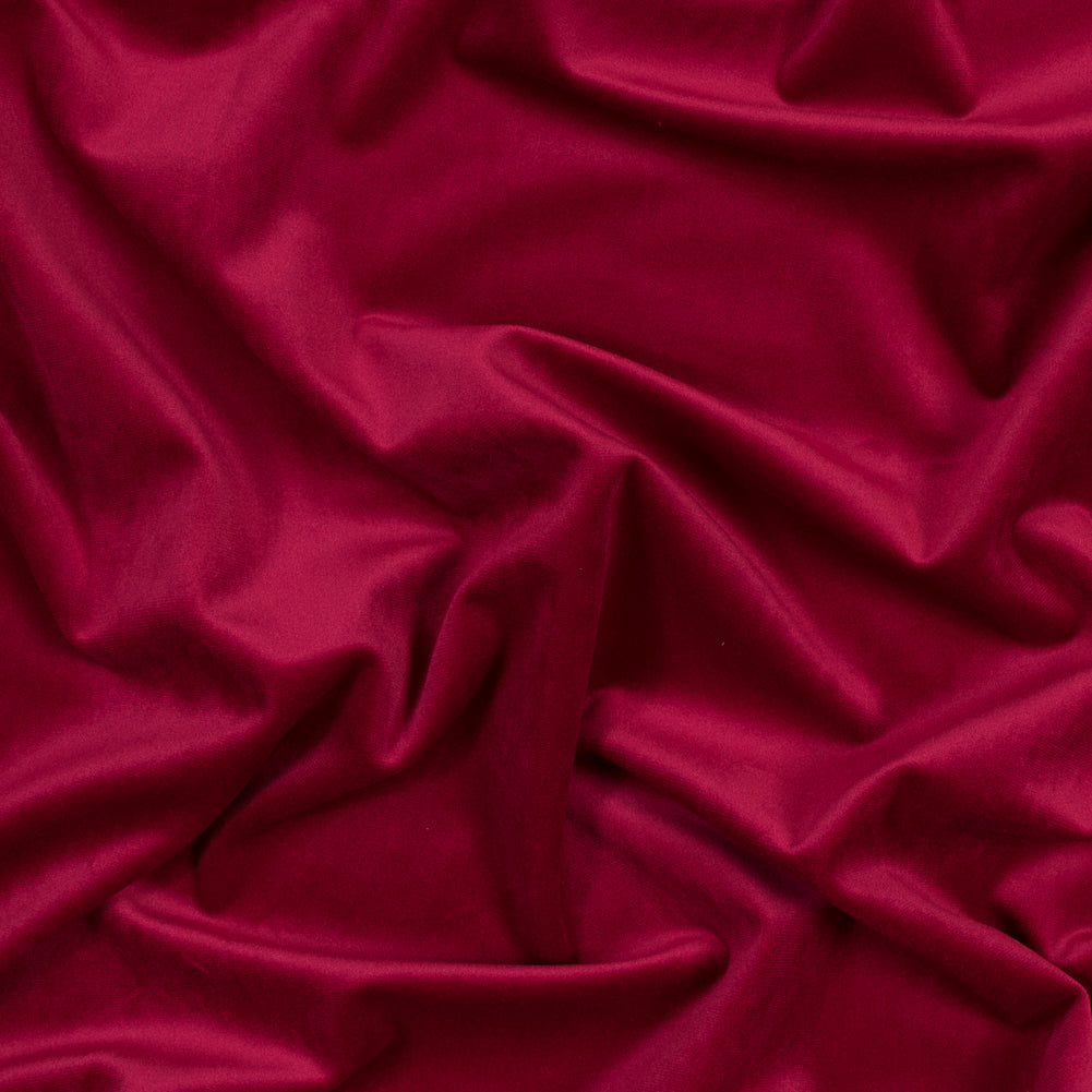 Ultra Soft Polyester Velvet - Wine - British Imported Ultra Soft Polyester Velvet - Wine - British Imported