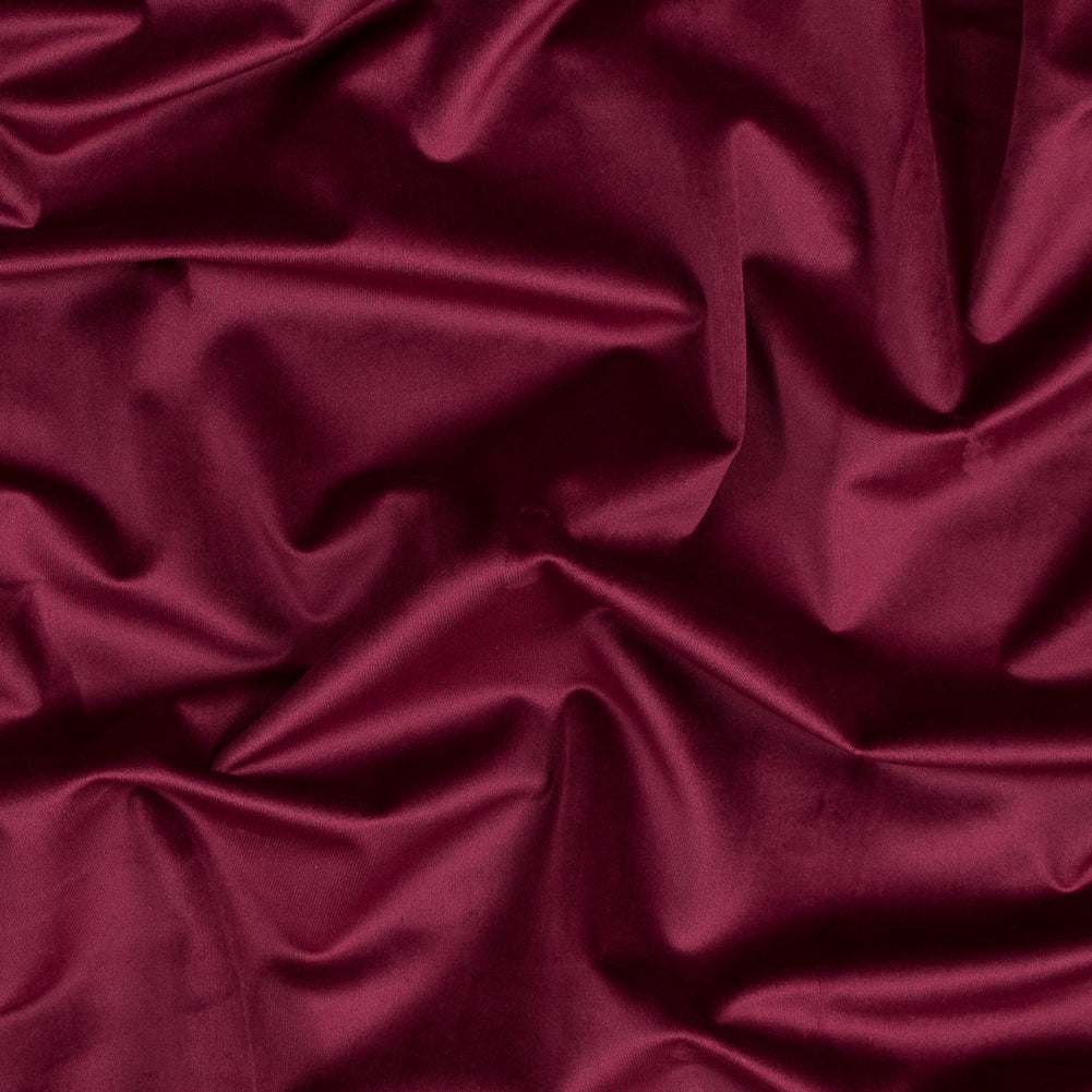 Ultra Soft Polyester Velvet - Berry - British Imported Ultra Soft Polyester Velvet - Berry - British Imported