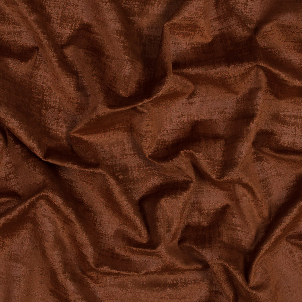 Embossed Textured Velvet - Saffron - British Imported Embossed Textured Velvet - Saffron - British Imported