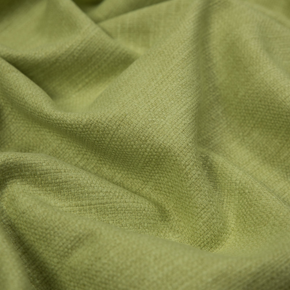 Polyester and Cotton Woven - Grass - British Imported Detail Polyester and Cotton Woven - Grass - British Imported Detail