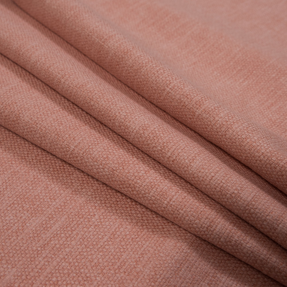 Polyester and Cotton Woven - Coral - British Imported Folded Polyester and Cotton Woven - Coral - British Imported Folded