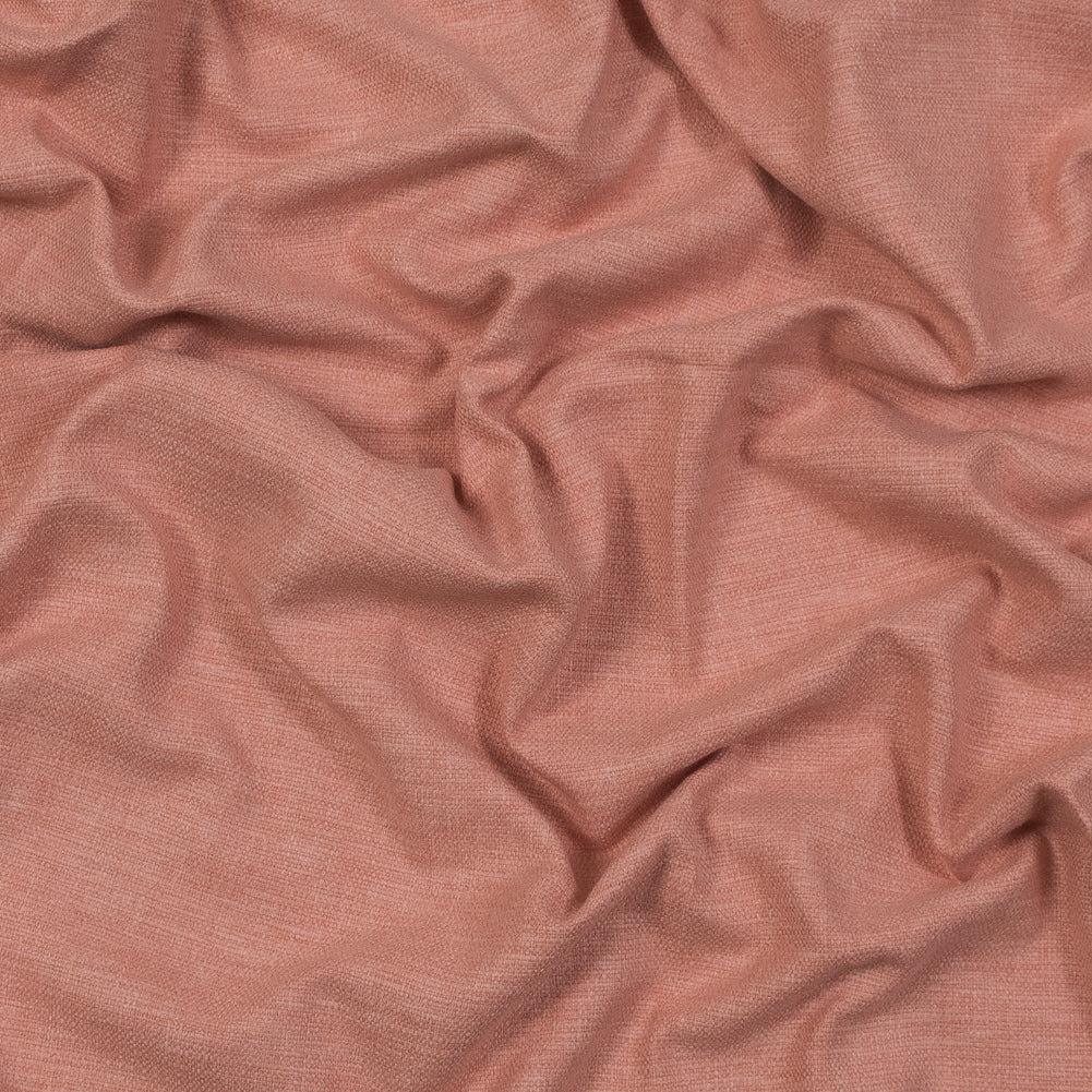 Polyester and Cotton Woven - Coral - British Imported Polyester and Cotton Woven - Coral - British Imported