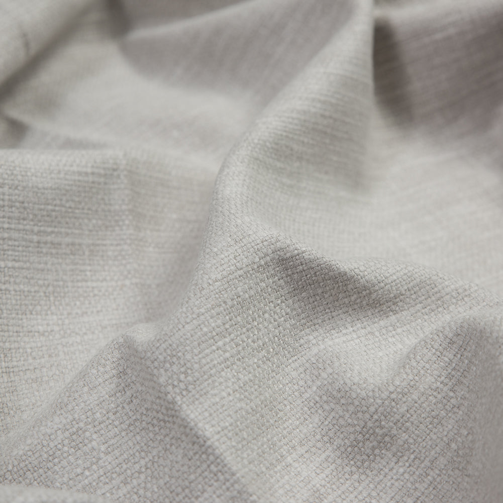 Polyester and Cotton Woven - Dove - British Imported Detail Polyester and Cotton Woven - Dove - British Imported Detail