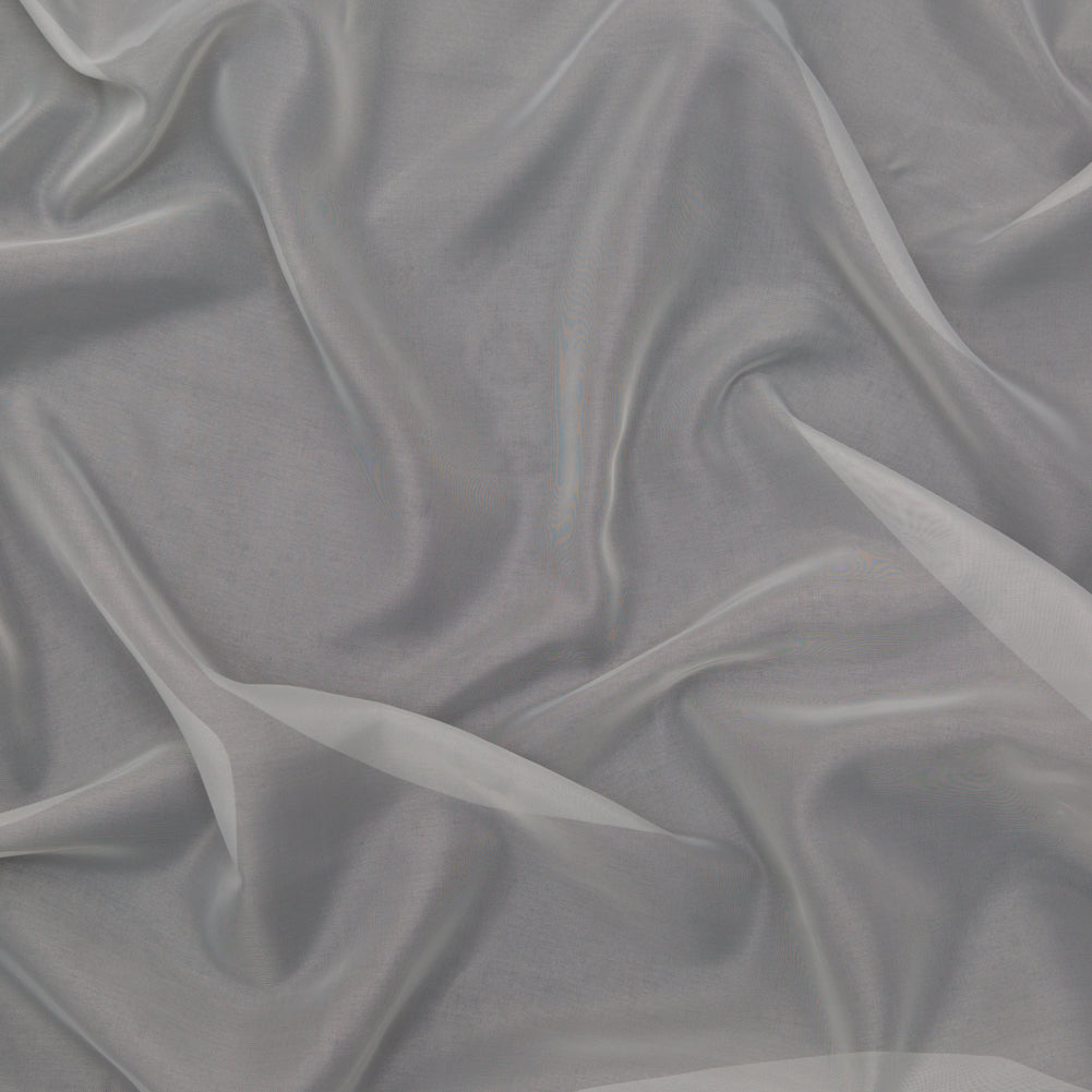 Smooth Drapery Sheers Fabric - Dove - British Imported Smooth Drapery Sheers Fabric - Dove - British Imported