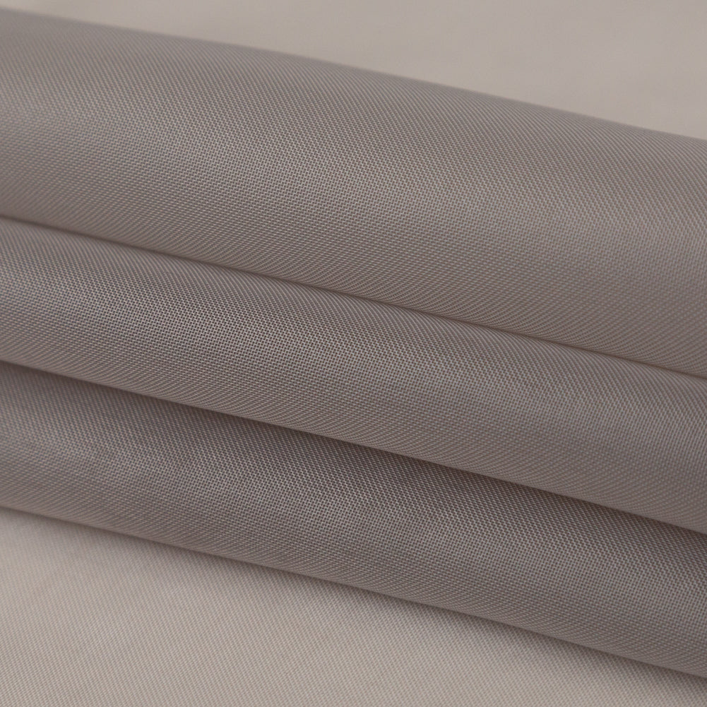 Smooth Drapery Sheers Fabric - Otter - British Imported Folded Smooth Drapery Sheers Fabric - Otter - British Imported Folded