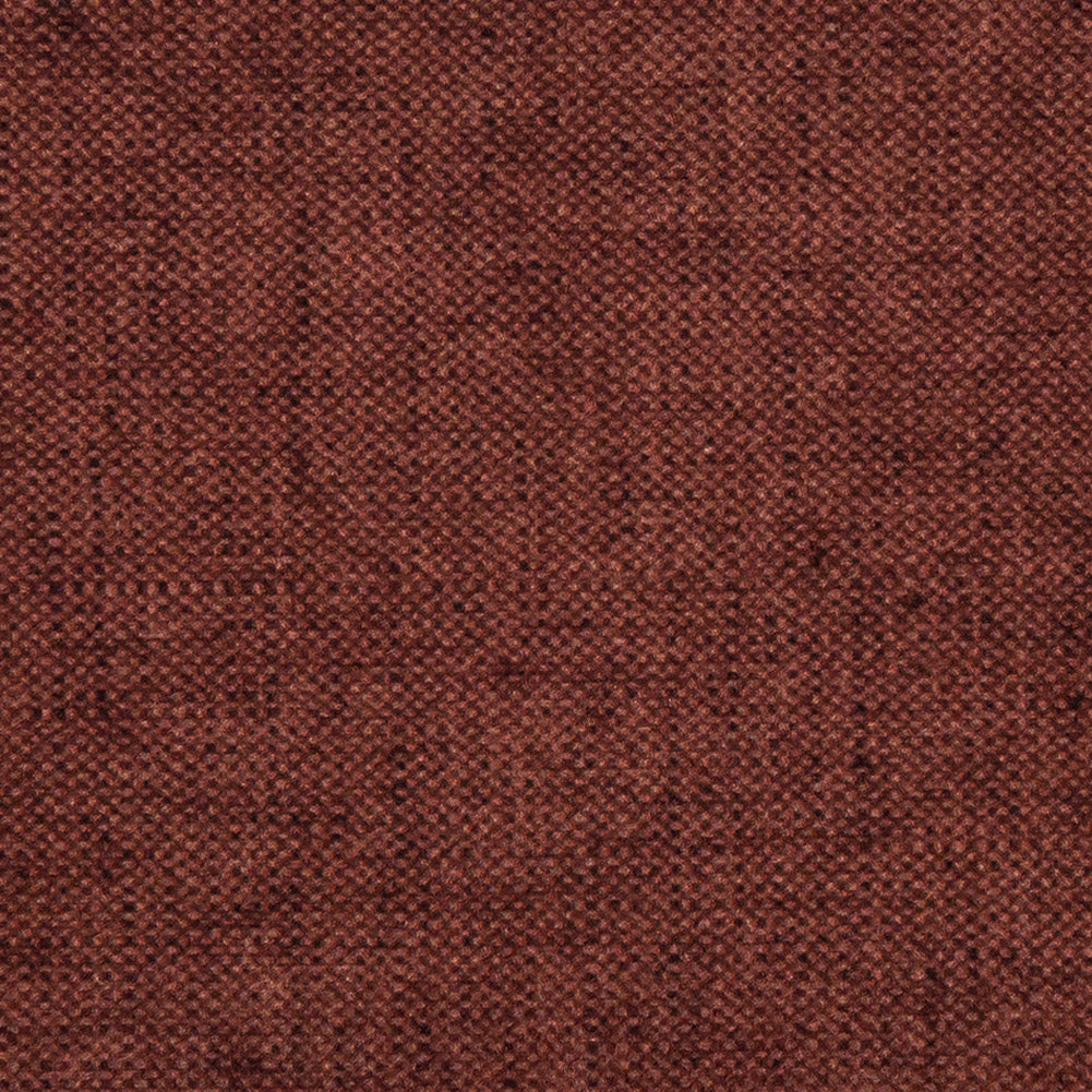 Polyester Microvelvet - Mahogany - British Imported Detail Polyester Microvelvet - Mahogany - British Imported Detail