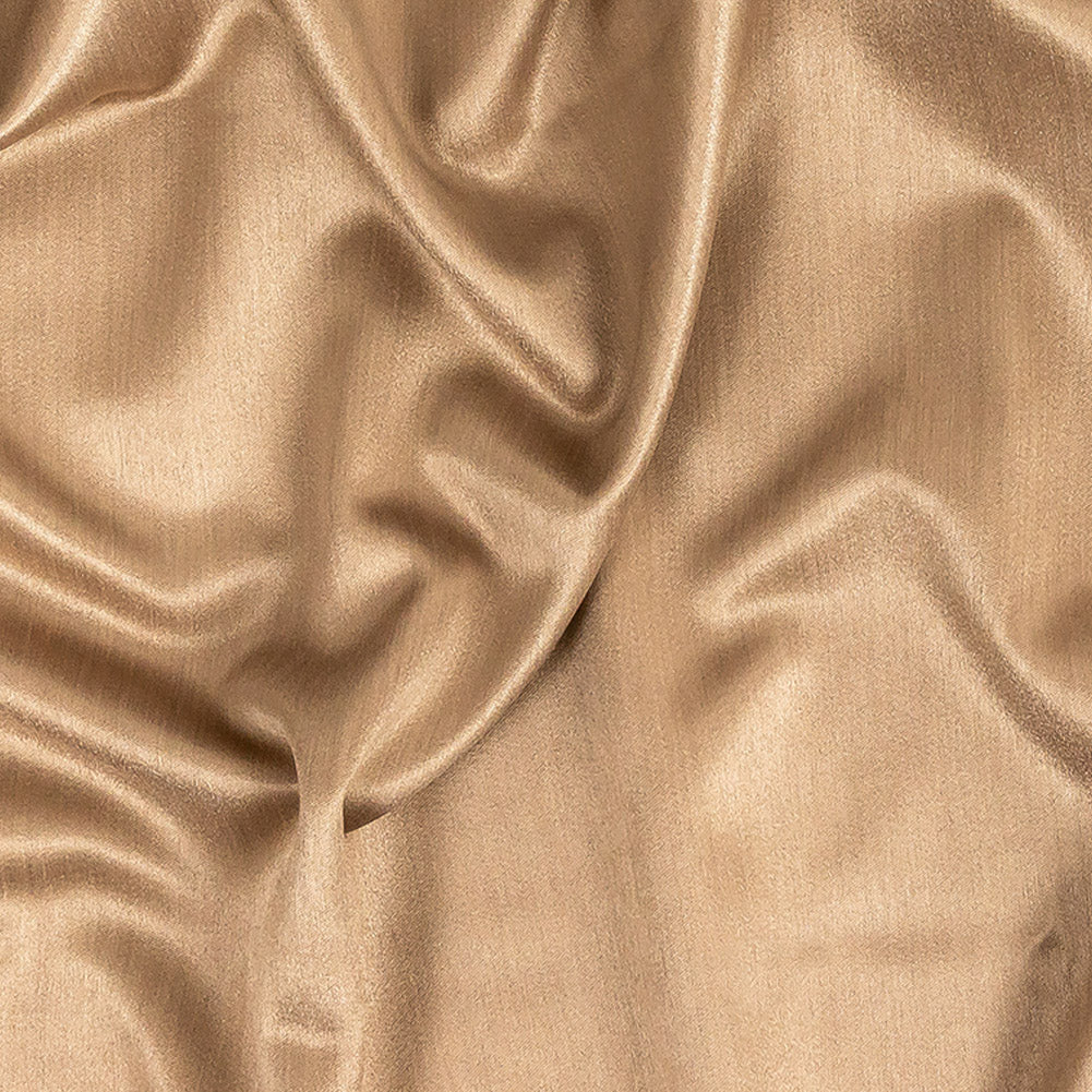 Home Decor Polyester Satin - Caramel - British Imported Home Decor Polyester Satin - Caramel - British Imported