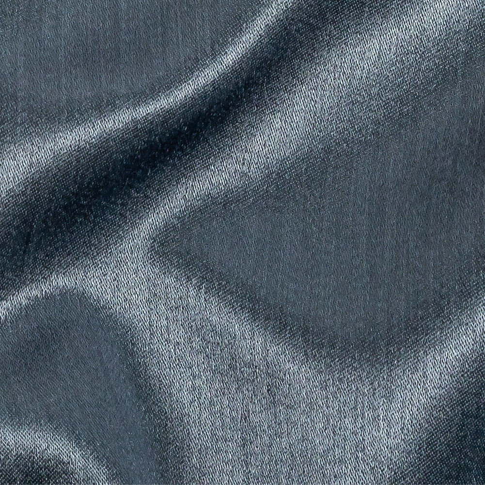 Home Decor Polyester Satin - Indigo - British Imported Detail Home Decor Polyester Satin - Indigo - British Imported Detail