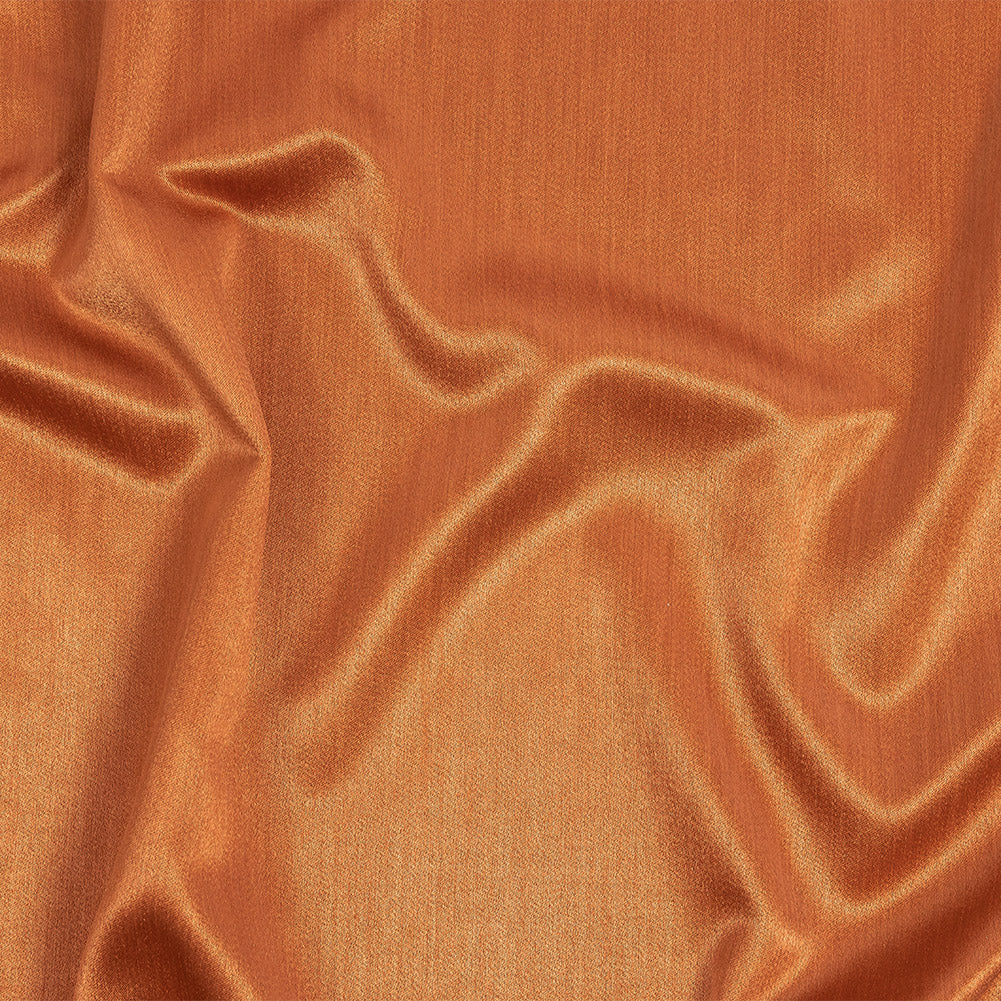 Home Decor Polyester Satin - Terracotta - British Imported Home Decor Polyester Satin - Terracotta - British Imported