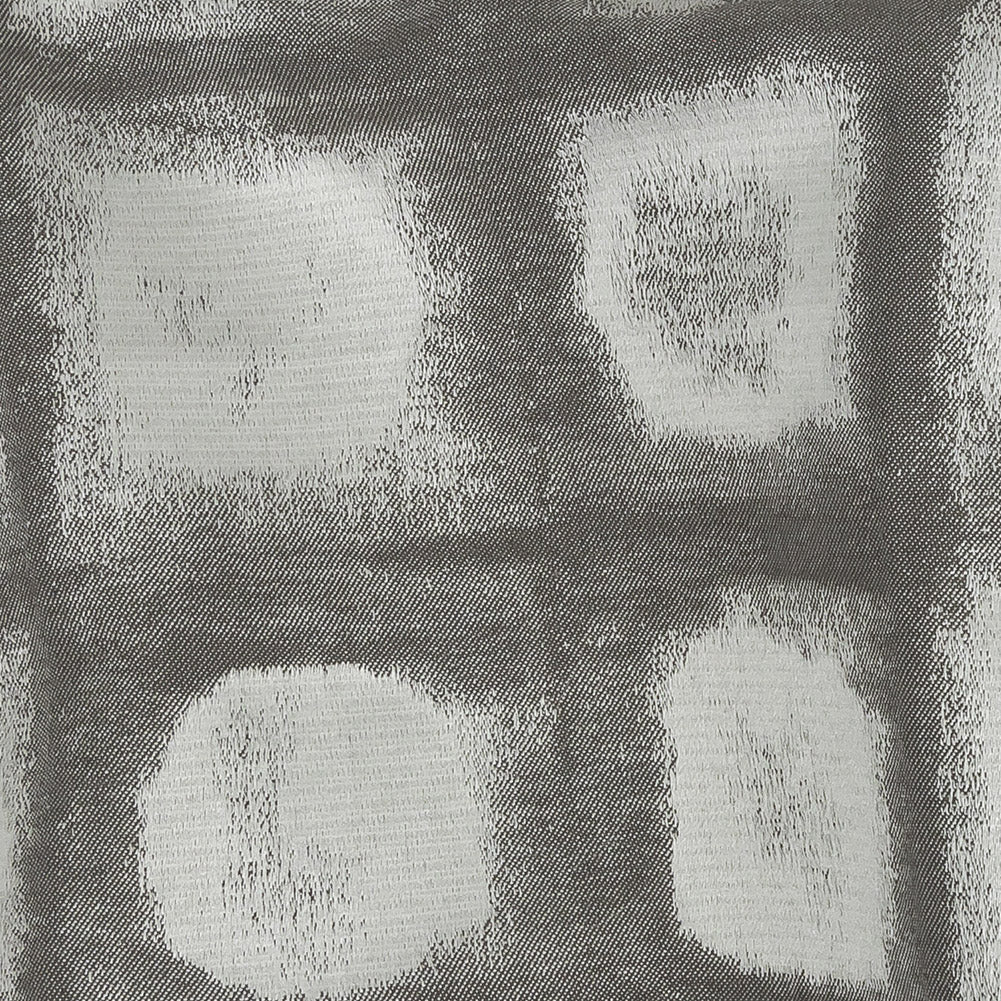 Drapery Jacquard - Graphite Painterly Squares - British Imported Detail Drapery Jacquard - Graphite Painterly Squares - British Imported Detail