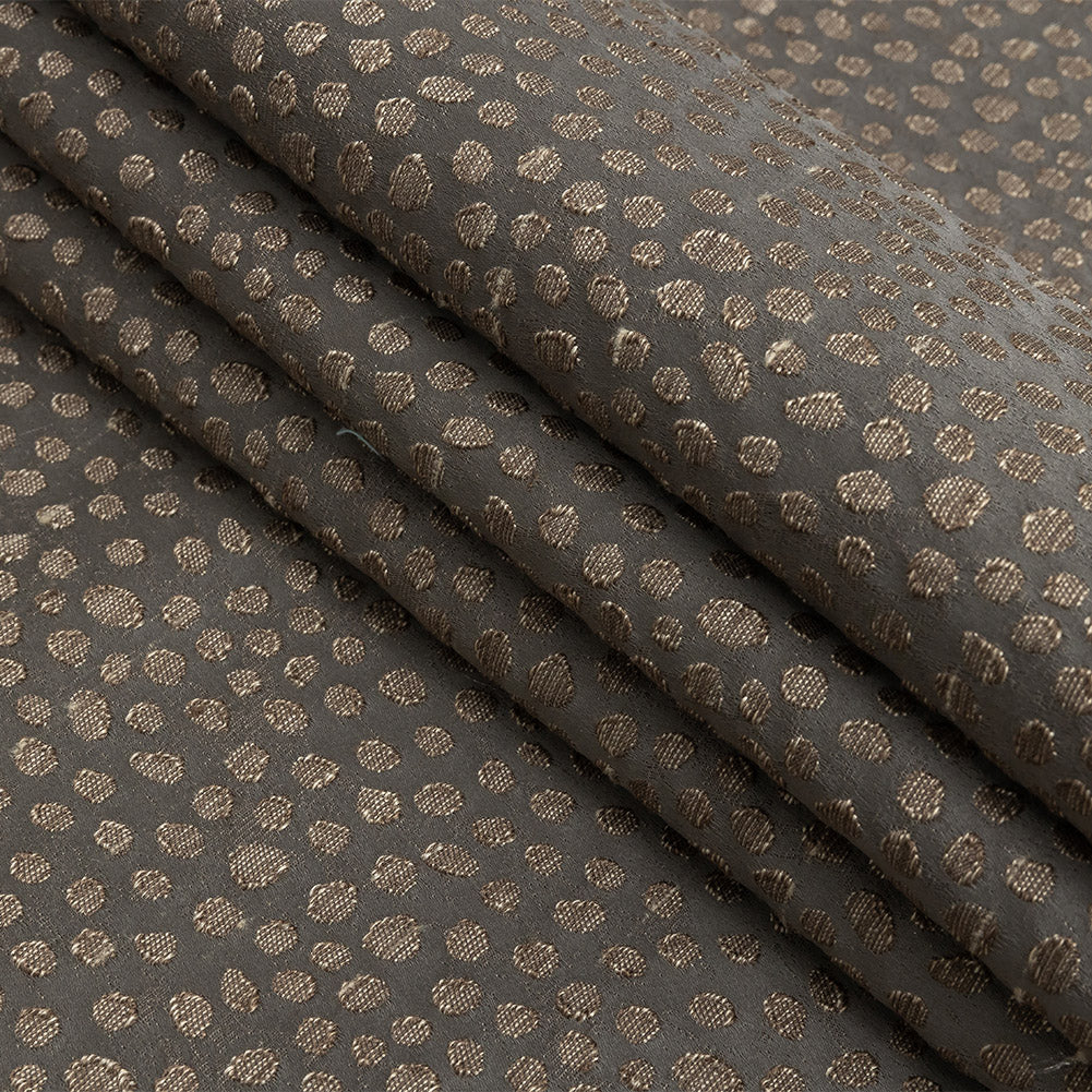 Polyester Jacquard - Mole Spots - British Imported Folded Polyester Jacquard - Mole Spots - British Imported Folded