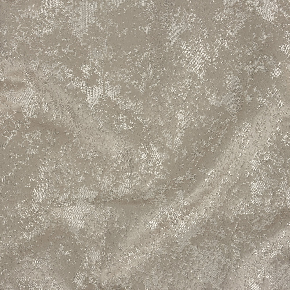 Polyester Jacquard - Taupe Abstract Trees - British Imported Polyester Jacquard - Taupe Abstract Trees - British Imported
