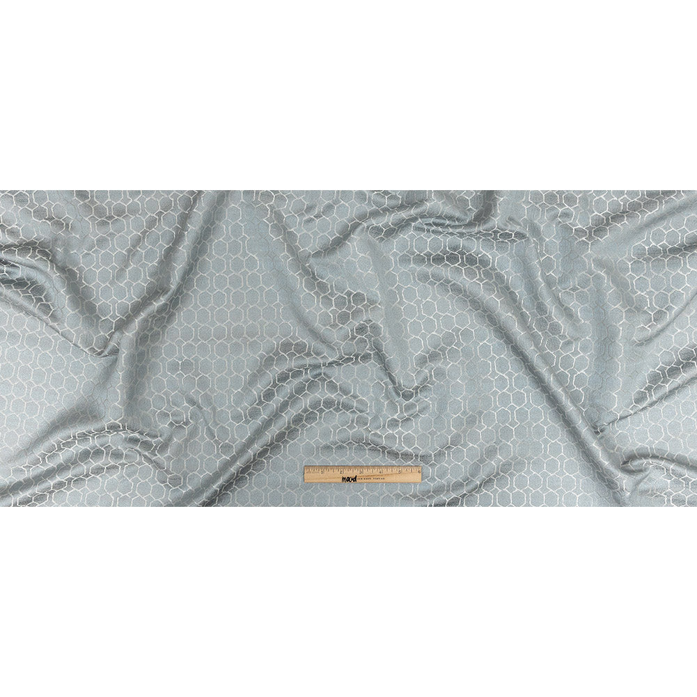 Polyester Jacquard - Ice Honeycombs - British Imported Full Polyester Jacquard - Ice Honeycombs - British Imported Full