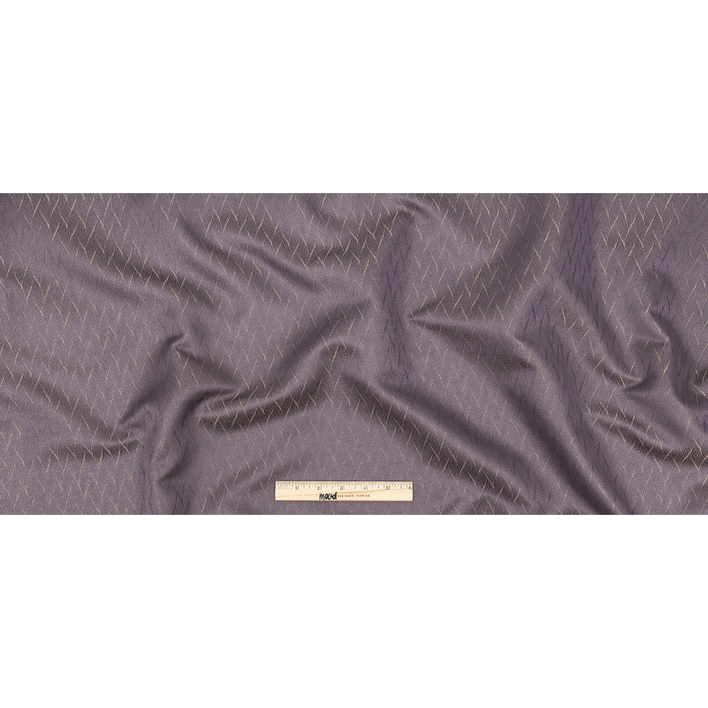 Drapery Jacquard - Amethyst Flowing Leaves - British Imported Full Drapery Jacquard - Amethyst Flowing Leaves - British Imported Full