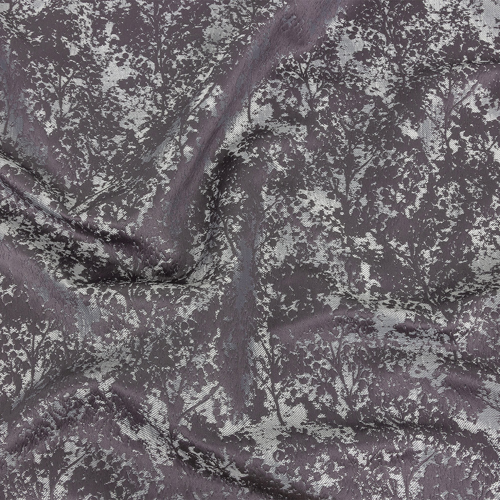 Polyester Jacquard - Iris Abstract Trees - British Imported Polyester Jacquard - Iris Abstract Trees - British Imported