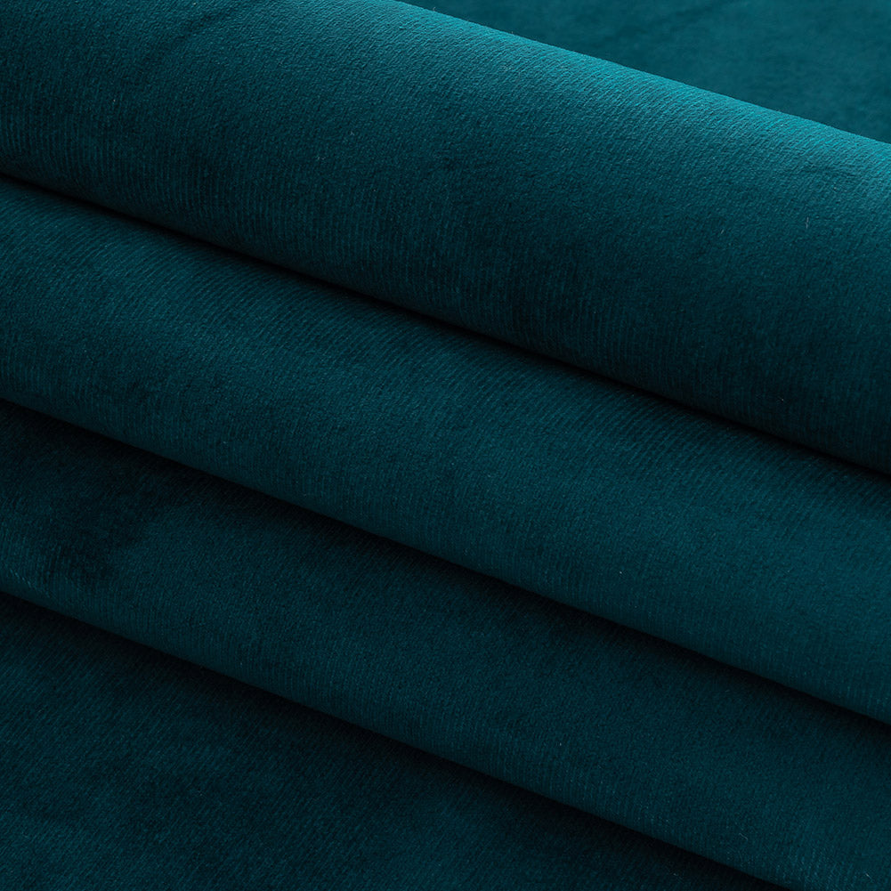 Polyester Drapery Velvet - Danube - British Imported Folded Polyester Drapery Velvet - Danube - British Imported Folded