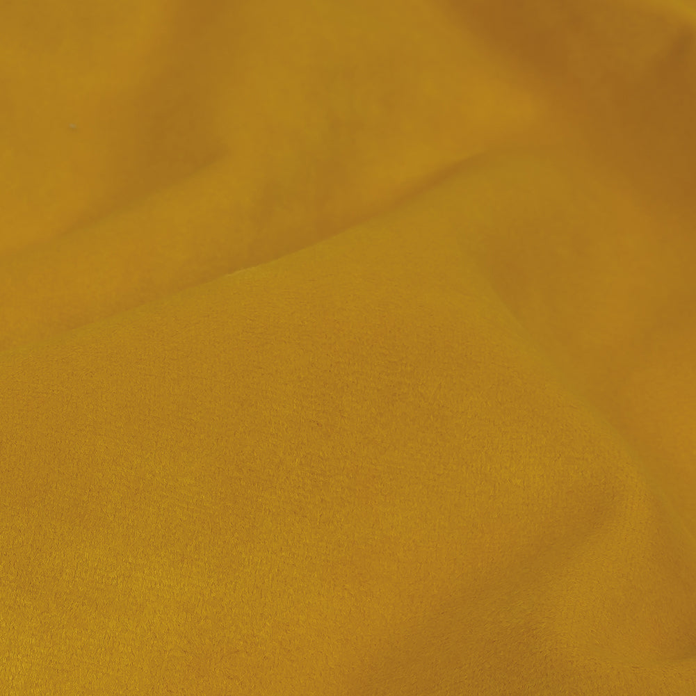 Polyester Drapery Velvet - Sunflower - British Imported Detail Polyester Drapery Velvet - Sunflower - British Imported Detail
