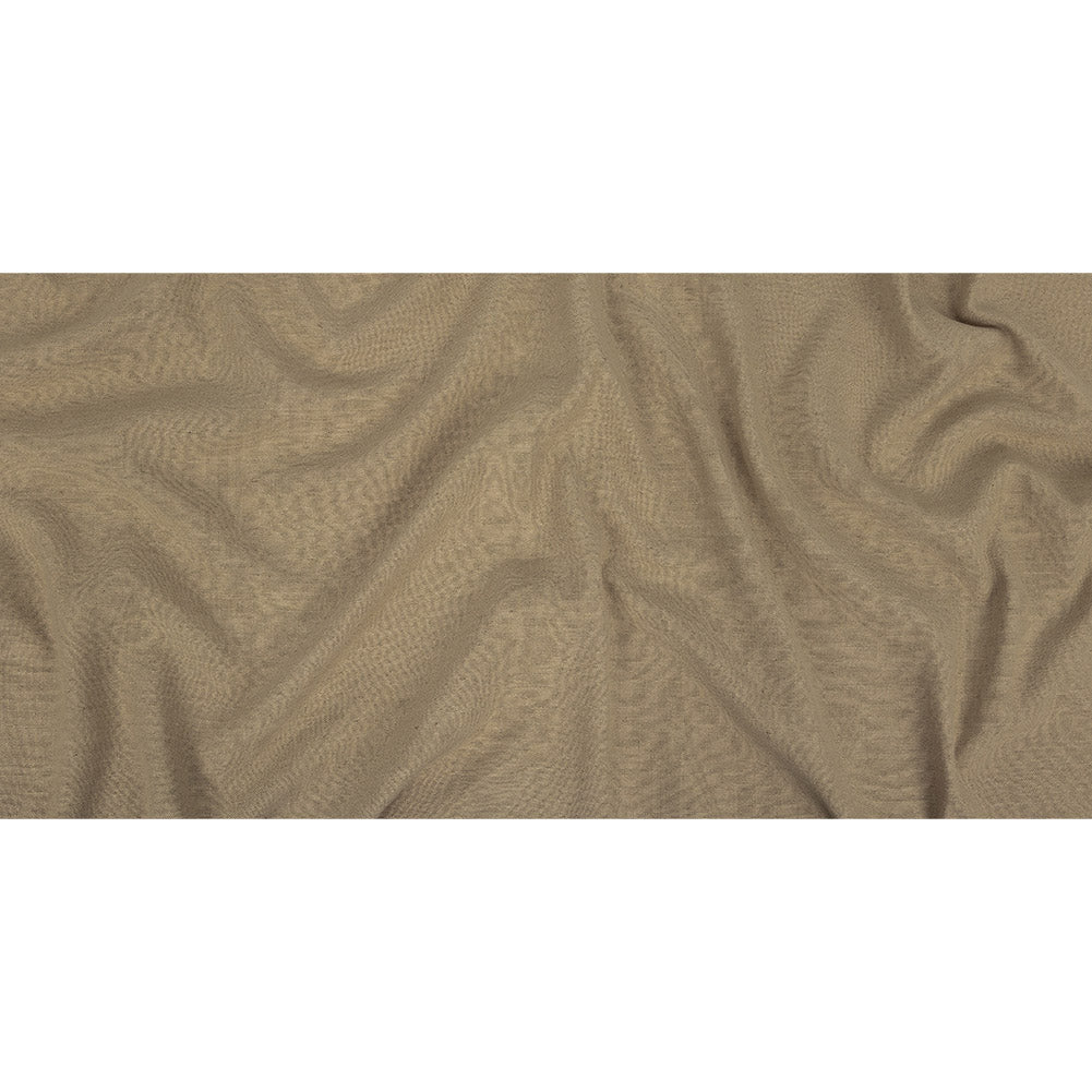 Polyester, Viscose and Linen Woven - Fawn - British Imported Full Polyester, Viscose and Linen Woven - Fawn - British Imported Full