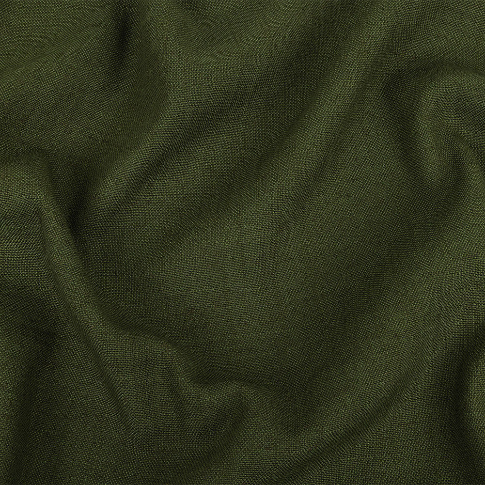 Polyester, Viscose and Linen Woven - Forest - British Imported Polyester, Viscose and Linen Woven - Forest - British Imported