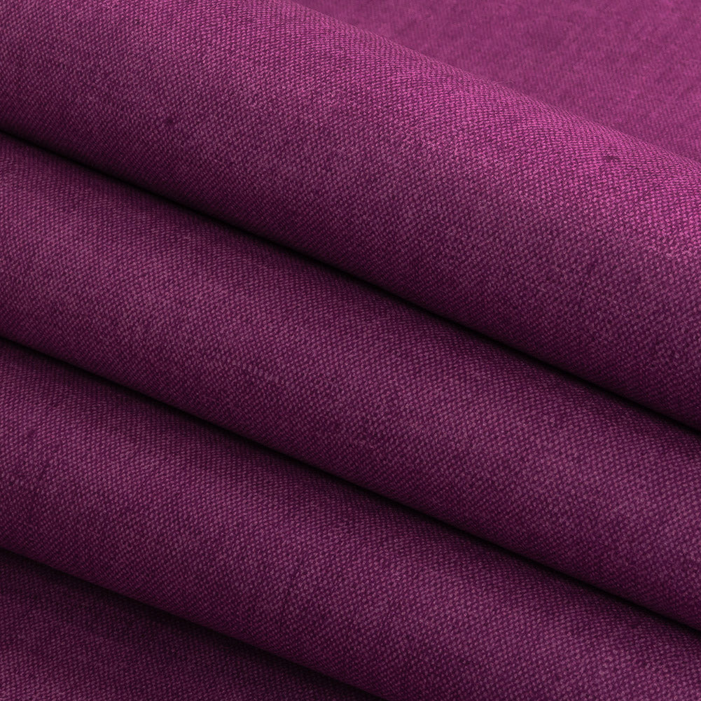 Polyester Microvelvet - Berry - British Imported Folded Polyester Microvelvet - Berry - British Imported Folded