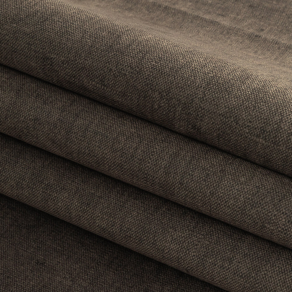 Polyester Microvelvet - Espresso - British Imported Folded Polyester Microvelvet - Espresso - British Imported Folded