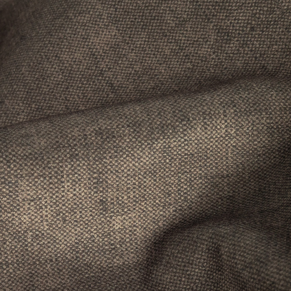 Polyester Microvelvet - Espresso - British Imported Detail Polyester Microvelvet - Espresso - British Imported Detail