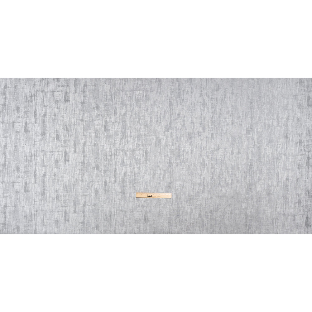 Drapery Jacquard - Dove Distressed Abstract - British Imported Full Drapery Jacquard - Dove Distressed Abstract - British Imported Full