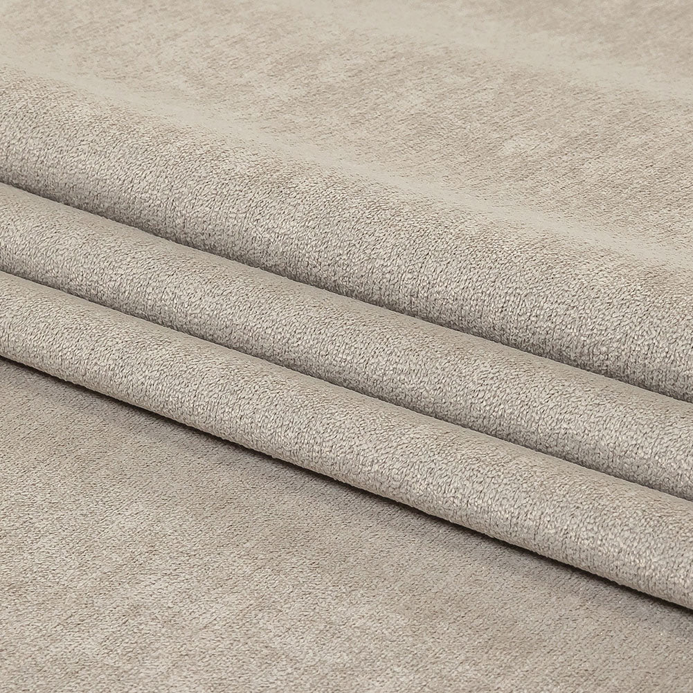Micro Polyester Chenille - Dove - British Imported Folded Micro Polyester Chenille - Dove - British Imported Folded