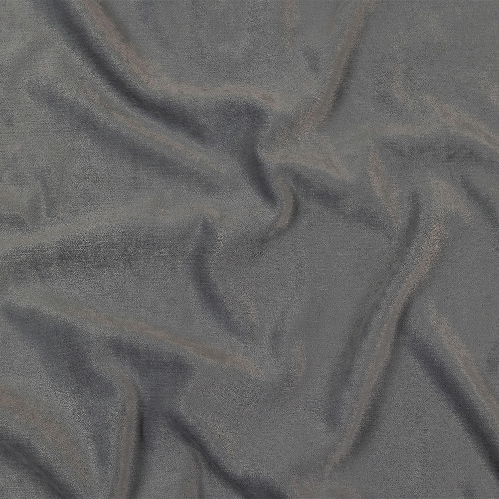 Micro Polyester Chenille - Slate - British Imported Micro Polyester Chenille - Slate - British Imported