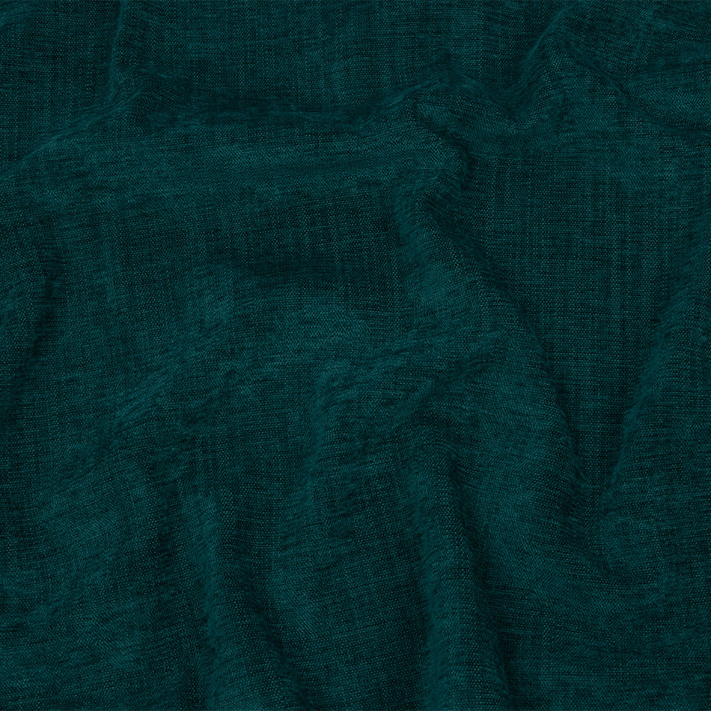 Polyester Upholstery Chenille - Peacock - British Imported Polyester Upholstery Chenille - Peacock - British Imported