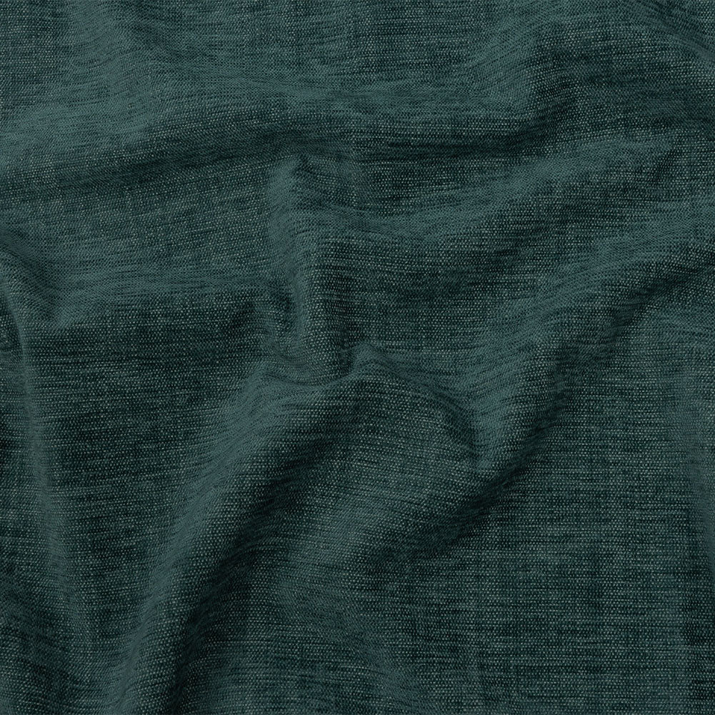 Polyester Upholstery Chenille - Teal - British Imported Polyester Upholstery Chenille - Teal - British Imported