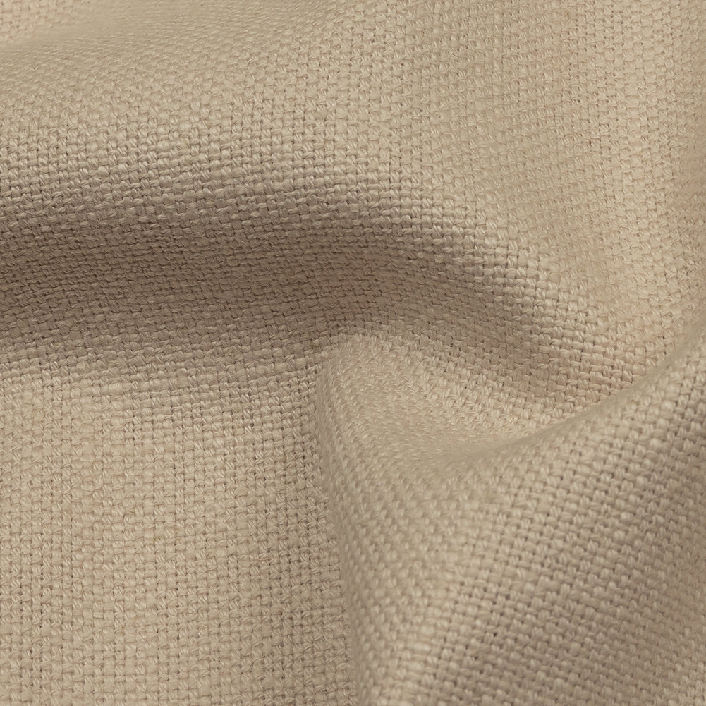 Heavyweight Linen Woven - Calamine - British Imported Detail Heavyweight Linen Woven - Calamine - British Imported Detail