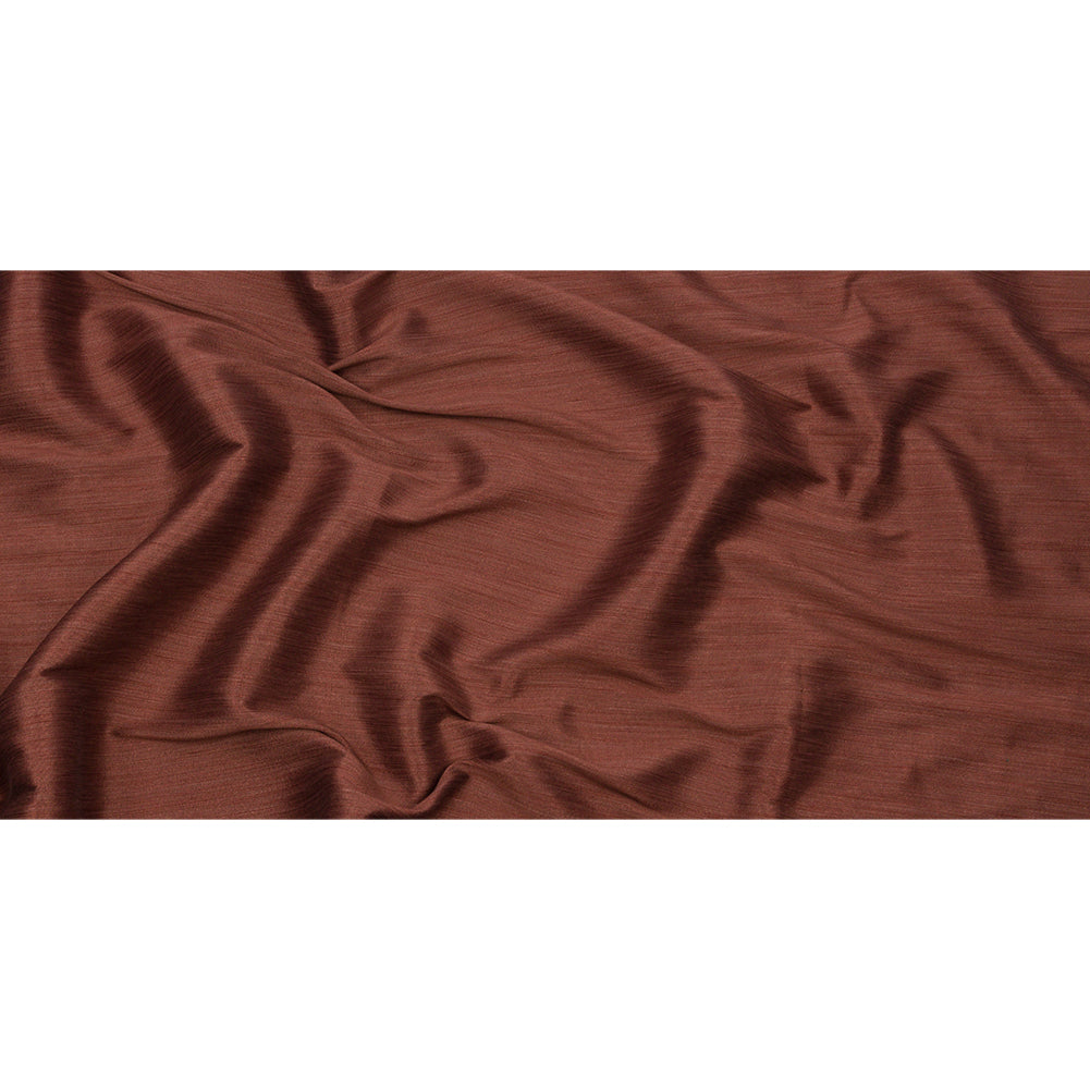 Recycled Polyester Bengaline - Saffron Striations - British Imported Full Recycled Polyester Bengaline - Saffron Striations - British Imported Full
