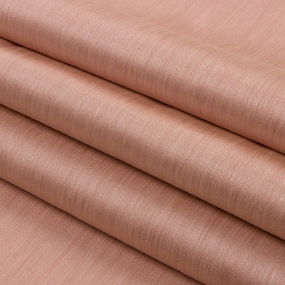 Recycled Polyester Bengaline - Shell Striations - British Imported Folded Recycled Polyester Bengaline - Shell Striations - British Imported Folded