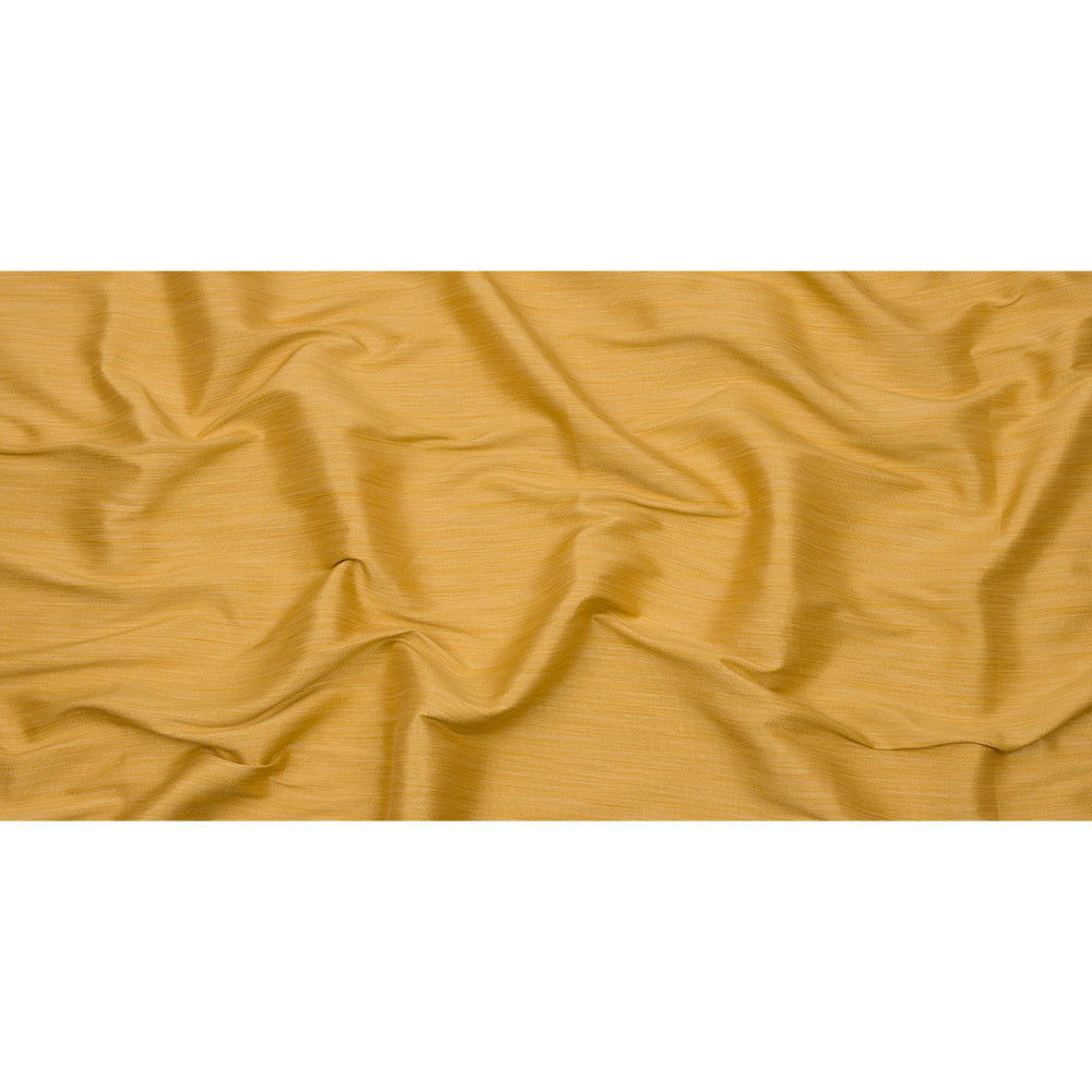 Recycled Polyester Bengaline - Sunflower Striations - British Imported Full Recycled Polyester Bengaline - Sunflower Striations - British Imported Full