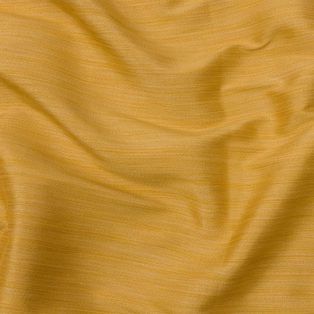 Recycled Polyester Bengaline - Sunflower Striations - British Imported Recycled Polyester Bengaline - Sunflower Striations - British Imported