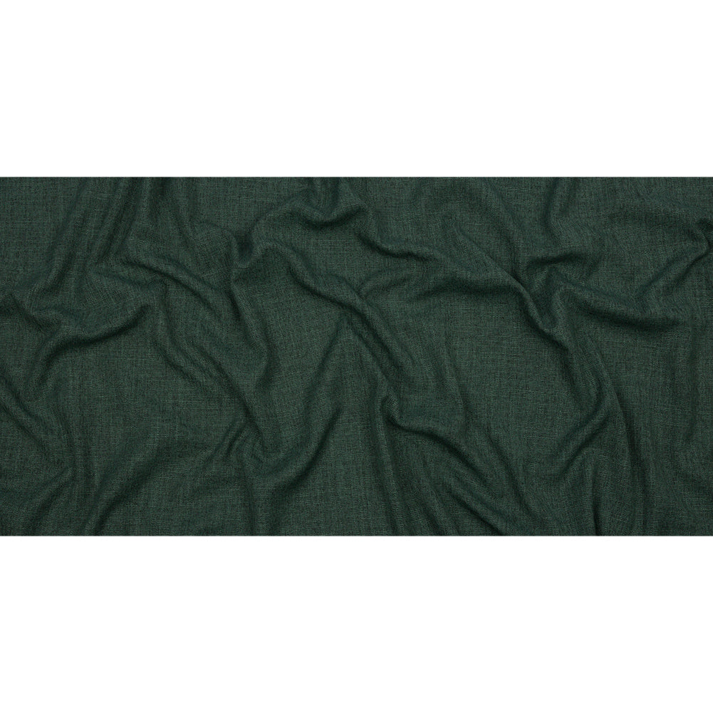 Soft Textured Recycled Polyester Drapery Woven - Emerald - British Imported Full Soft Textured Recycled Polyester Drapery Woven - Emerald - British Imported Full