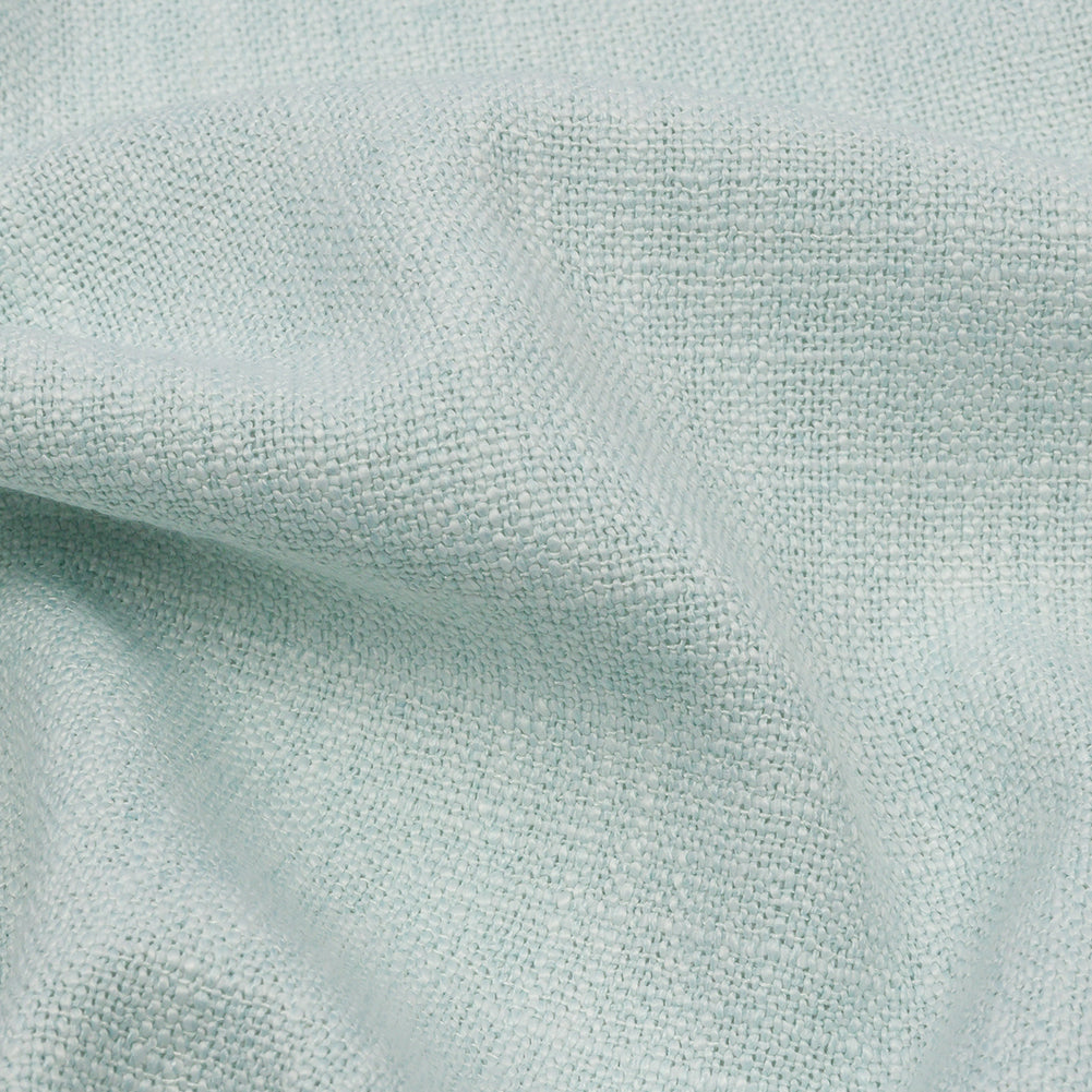 Soft Textured Recycled Polyester Drapery Woven - Mineral - British Imported Detail Soft Textured Recycled Polyester Drapery Woven - Mineral - British Imported Detail