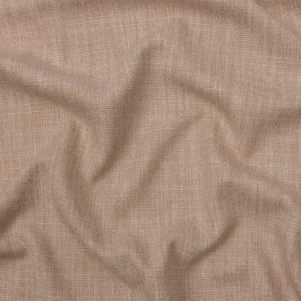Soft Textured Recycled Polyester Drapery Woven - Oatmeal - British Imported Soft Textured Recycled Polyester Drapery Woven - Oatmeal - British Imported