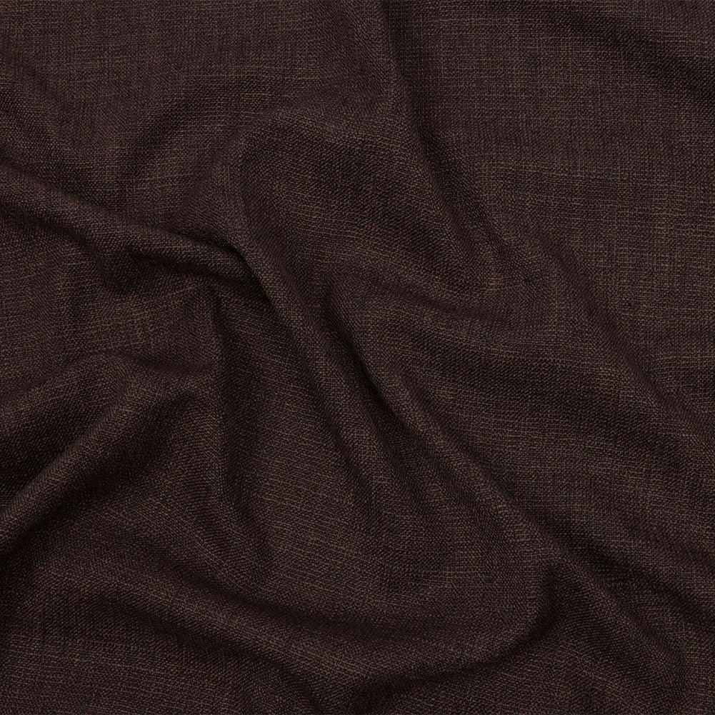 Soft Textured Recycled Polyester Drapery Woven - Praline - British Imported Soft Textured Recycled Polyester Drapery Woven - Praline - British Imported