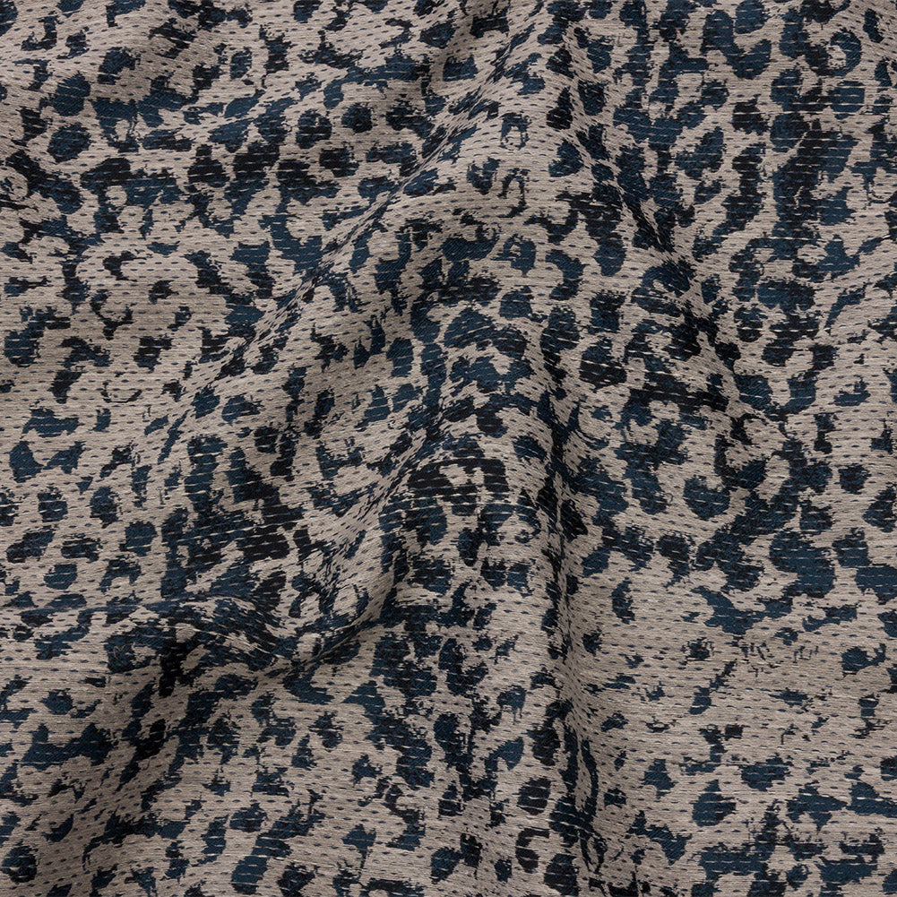 Drapery Jacquard - Midnight Spectacular Spots - British Imported Drapery Jacquard - Midnight Spectacular Spots - British Imported